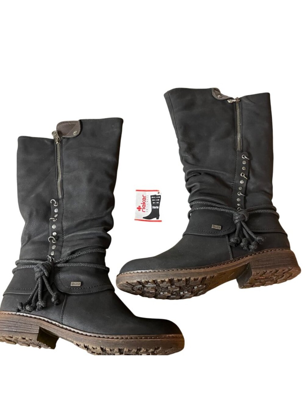 Rieker RierkerTEX Women's Winter Boots Water Resistant Faux Fur Sz 41 (EU)
